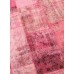 Pink Handmade Patchwork Carpet